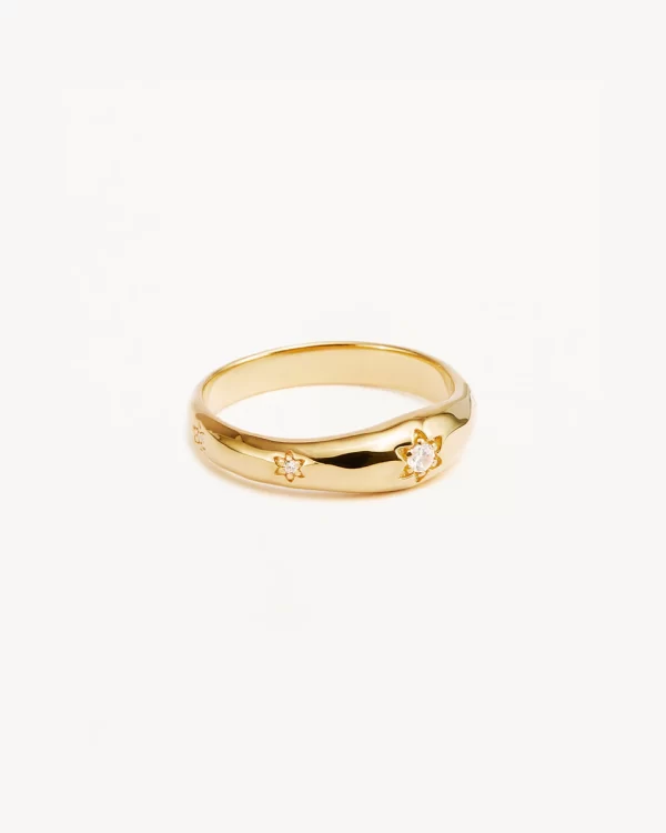 Gold Vermeil Align Your Soul Ring